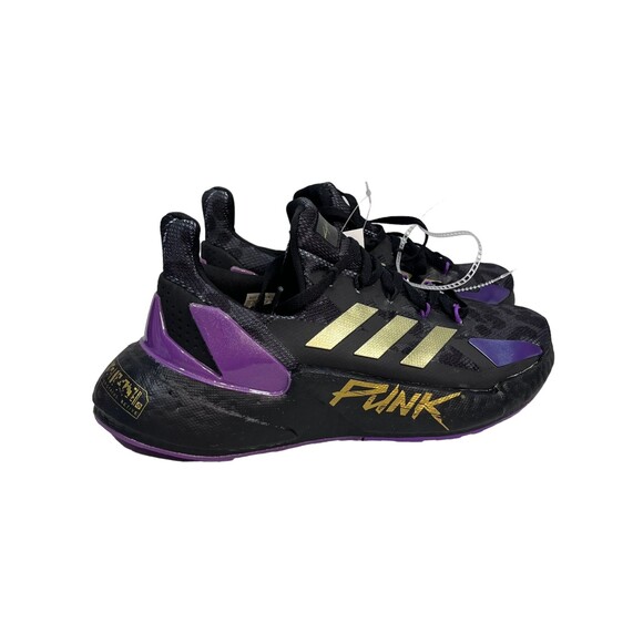 Adidas X9000L4 Cyberpunk 2077 Black Metallic Gold FZ3090 Men's Size 5.5 - Picture 3 of 8